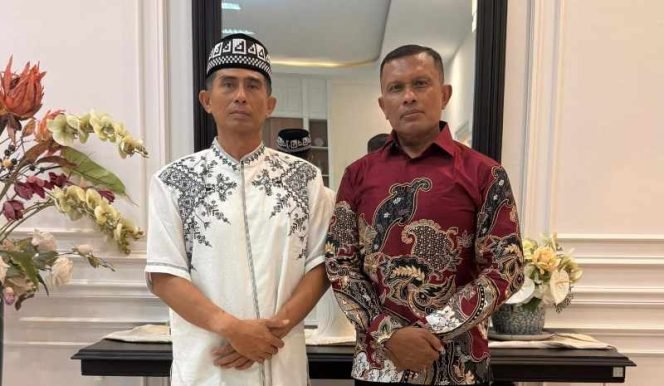 Anggota Komisi V DPR RI, Tgk. Ghufran Zainal Abidin, memberikan keterangan pers terkait keberhasilan pengamanan arus mudik dan balik Idulfitri 1447 H di Aceh, Kamis (26/3/2026).