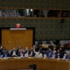Sidang darurat Dewan Keamanan PBB di New York membahas eskalasi konflik Timur Tengah setelah serangan militer AS dan Israel terhadap fasilitas strategis Iran.(1/3/2026)