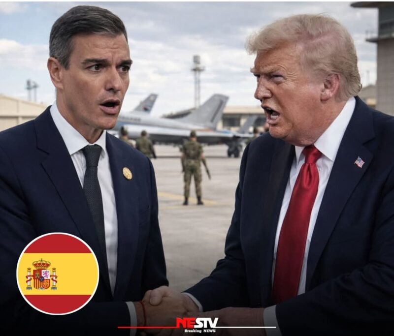 Presiden AS Donald Trump menyampaikan pernyataan keras di Oval Office, Washington, 3 Maret, terkait ancamannya memutus hubungan perdagangan dengan Spanyol setelah Madrid menolak penggunaan pangkalan militernya untuk operasi terhadap Iran.(**)