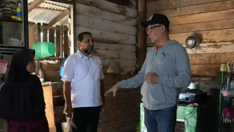 Wakil Ketua DPRK Banda Aceh, Musriadi Aswad, realisasikan 5 unit rumah layak huni untuk masyarakat kurang mampu di Ulee Kareng dan Syiah Kuala, Minggu 29/03/2026.