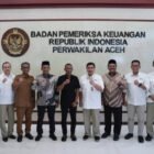 Ketua DPRA Zulfadhli pimpin kunjungan ke BPK RI Aceh (28/4/2026) untuk koordinasi mekanisme pertanggungjawaban keuangan daerah, tegaskan fungsi pengawasan dan komitmen ciptakan tata kelola anggaran yang akuntabel.