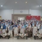 Dharma Wanita Persatuan Aceh menggelar kegiatan halal bihalal di Gedung Dharma Wanita, Banda Aceh, Kamis (9/4/2026), sebagai momentum mempererat silaturahmi dan memperkuat kebersamaan antaranggota usai bulan suci Ramadhan.