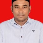 Suhardi (Adun), Keuchik terpilih Gampong Lheu Blang periode 2023-2029, saat memberikan sambutan usai memenangi Pilchiksung di Meunasah gampong setempat, Minggu (12/4/2026).