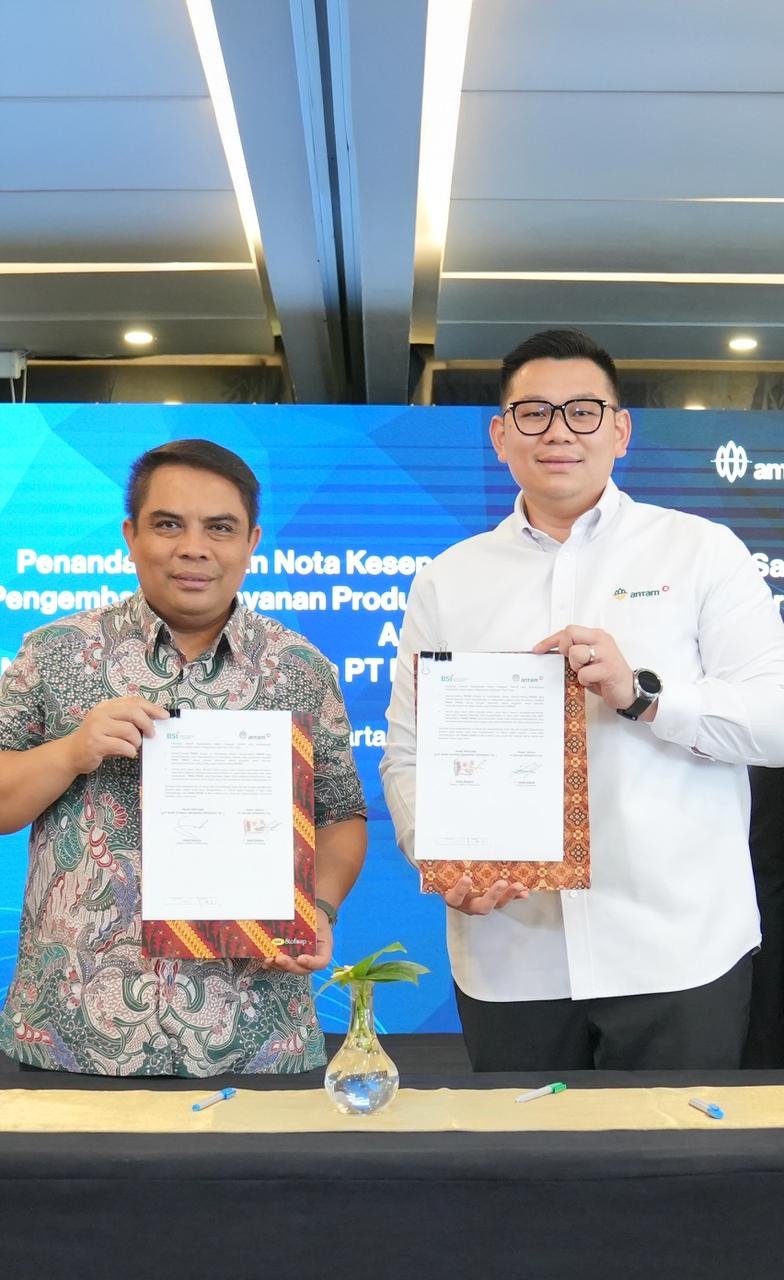 BSI dan ANTAM teken MoU 13 April 2026 untuk perkuat ekosistem emas digital nasional, dengan nasabah bullion BSI tembus hampir 1 juta naik 658% YoY, Senin 13/04/2026.