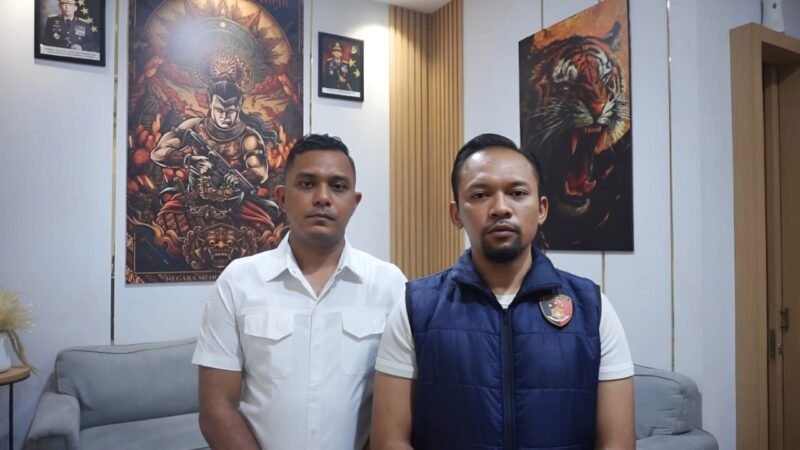 Kasatreskrim Polresta Banda Aceh, Kompol Miftahuda Dizha Fezuono, saat memberikan keterangan pers terkait perkembangan kasus penganiayaan anak di Yayasan BD, Rabu (29/4/2026).