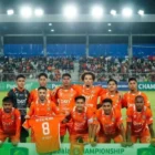 Pemain Persiraja Banda Aceh bersiap menghadapi Sumsel United dalam laga krusial pekan ke-23 Pegadaian Championship 2025/26 di Stadion H. Dimurthala.