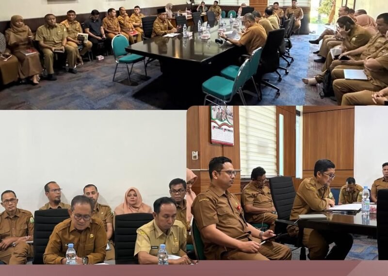Kadis ESDM Aceh hadiri Rakor percepatan implementasi UUPA di Kantor Gubernur Aceh, Senin 13/04/2026.