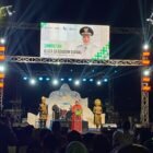 Wali Kota Banda Aceh Illiza Sa’aduddin Djamal buka Banda Aceh City Expo di Lapangan Blang Padang, Senin (20/4/2026).
