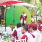 Wali Kota Banda Aceh Illiza Sa’aduddin Djamal ajak warga lestarikan lingkungan lewat tanam pohon, Selasa (21/4/2026).