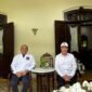 Tokoh muda Aceh, T. Rival Amiruddin, saat melakukan pertemuan tertutup dengan Presiden ke-7 RI sekaligus Pembina PSI, Joko Widodo, di Solo, Jawa Tengah (1/05/2026).