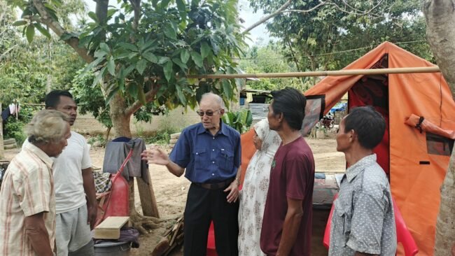 Wali Nanggroe tinjau korban bencana di Aceh Tamiang-Pidie Jaya 3-4 Mei 2026, dorong percepatan relokasi, pemulihan pertanian, dan pengerukan Krueng Meureudu cegah banjir susulan, Rabu 06/05/2026.