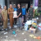 Dinas Sosial Kota Banda Aceh Menyalurkan bantuan kepada korban kebakaran di rukoh