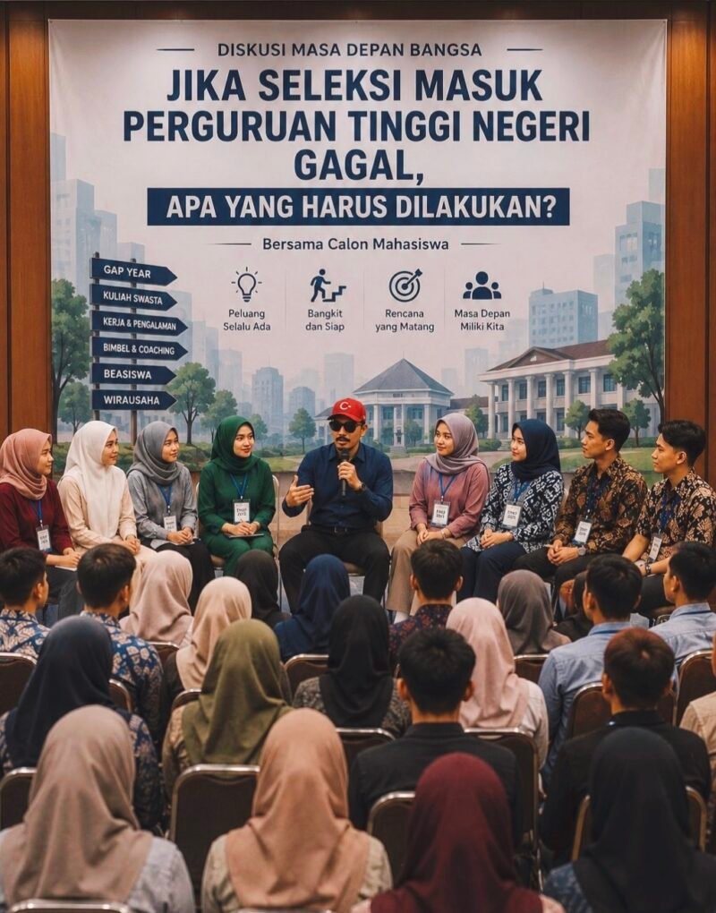 Penulis bersama mahasiswa