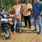 Kepala Dinas Koperasi dan UKM Aceh, Reza Ferdian, S.Stp, M.Si, saat memberikan keterangan pers terkait realisasi program bantuan becak mesin untuk wirausaha pemula di Pidie dan Pidie Jaya, Senin (29/6/2026).