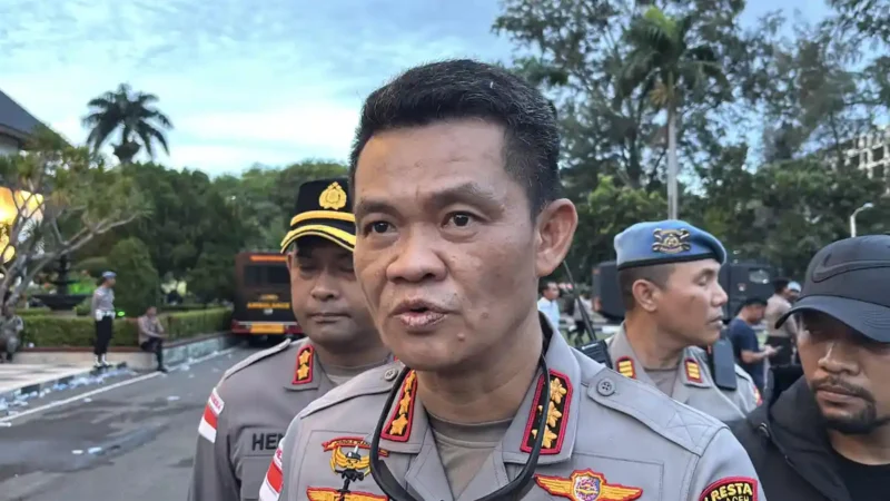 KAPOLRESTA BANDA ACEH – Kapolresta Banda Aceh, Kombes Pol Andi Kirana