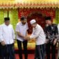 Gubernur Aceh, Muzakir Manaf di dampingi Asisten 1, Drs. Syakir M.Si  serta SKPA terkait menerima kunjungan Ketua Majelis Permusyawaratan Ulama (MPU) Aceh Tgk Faisal Ali dan jajarannya di Meuligoe Gubernur Aceh, Rabu (3/6/2026).
