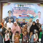 Kapolres Pidie AKBP Jaka Mulyana, S.I.K., M.I.K., bersama Wakil Bupati Pidie Al Zaizi dan Dandim 0102/Pidie Letkol Inf Abdul Hadi saat meninjau langsung pasien operasi bibir sumbing gratis di RSUD Tgk Chik Ditiro Sigli, Kamis (4/6/2026).