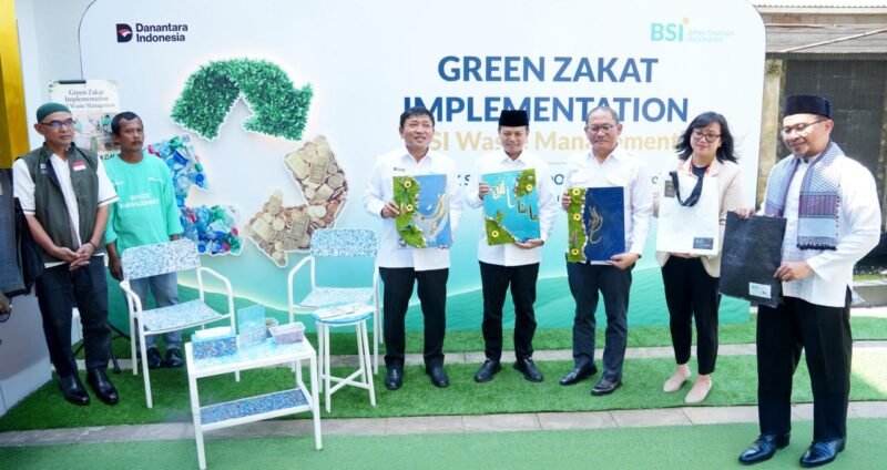 PT Bank Syariah Indonesia Tbk (BSI) resmi meluncurkan program Waste Management berbasis Green Zakat (19/6/2026).