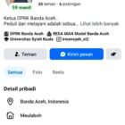 Ketua DPRK Banda Aceh, Irwansyah ST, mengimbau masyarakat untuk mewaspadai aksi penipuan yang mencatut nama, foto, hingga foto keluarganya melalui akun media sosial dan nomor WhatsApp palsu. Masyarakat diminta langsung melakukan verifikasi jika menerima pesan mencurigakan.