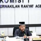 Ketua Komisi I DPRA Tgk Muharuddin minta pemegang hak siar Piala Dunia 2026 ringankan biaya nobar untuk warkop Aceh. Dorong skema fleksibel agar nobar legal & budaya silaturahmi di warkop tetap terjaga, Senin 08/06/2026.