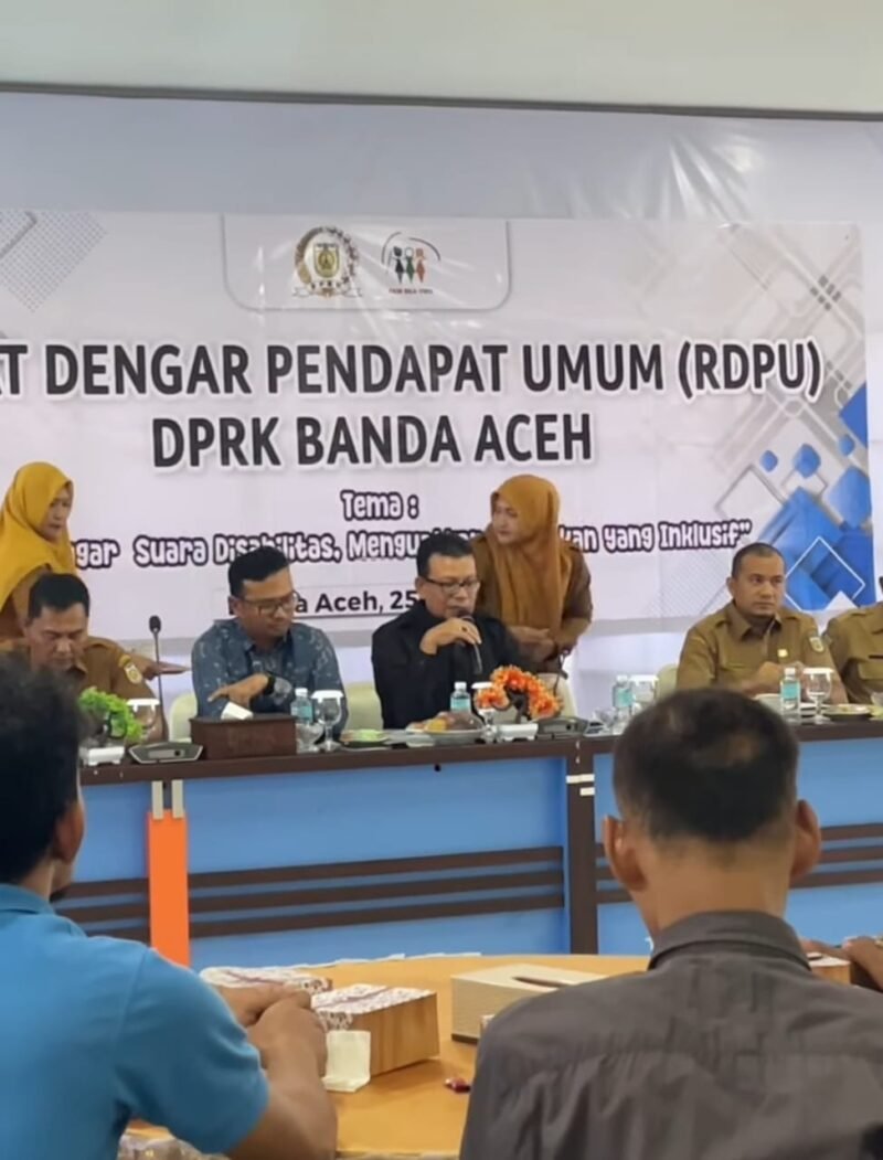 DPRK Banda Aceh gelar Rapat Dengar Pendapat Umum sekaligus diskusi publik bertema 