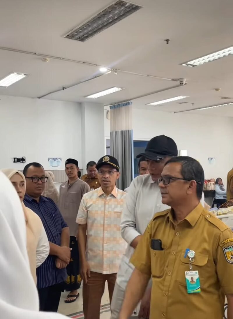 Komisi IV DPRK Banda Aceh lakukan sidak ke RSUD Meuraxa, Sabtu 27/4/2026. Kunjungan fokus awasi progres revitalisasi gedung IGD dan mutu pelayanan kesehatan, sekaligus bahan krusial pembahasan LKPJ Wali Kota.