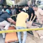 Seorang pria Aceh Besar meninggal dunia setelah tersengat arus listrik saat memasang baliho di kawasan Jalan Tgk Imum Lueng Bata, Banda Aceh, Ahad (14/6/2026). Foto: Humas Polri