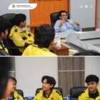 Ketua DPRK Banda Aceh Irwansyah terima audiensi HTMG USK. Bahas mitigasi bencana & tata ruang, DPRK siap kolaborasi riset mahasiswa untuk kota tangguh, Minggu 21/06/2026.