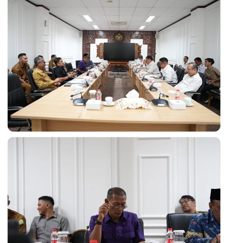 DPRA audiensi BPK Aceh untuk kuatkan sinergi pengawasan APBA. Komitmen bersama: tindak lanjuti temuan BPK & wujudkan tata kelola keuangan daerah yang transparan-akuntabel, Senin 08/06/2026.