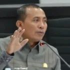 Anggota DPRA Irpannusir soroti DI Gunung Pudung macet air. Desak Pemprov Aceh realokasi anggaran & segera atasi ancaman kekeringan petani Kluet Raya, Sabtu 30/05/2026.