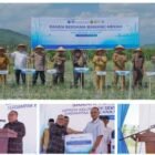 Panen perdana bawang merah di Desa Meunasah Teungoh, Kec. Meurah Dua, Pidie Jaya, Selasa 7/7/2026.