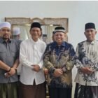 Kepala Dinas Syariat Islam Aceh Dr. Misran Fuadi, S.Ag., M.A.P. melakukan silaturahmi ke kediaman ulama kharismatik Tgk. H. Muhammad Ali atau Waled Lapang di Lapang, Aceh Utara, Kamis 2/7/2026.
