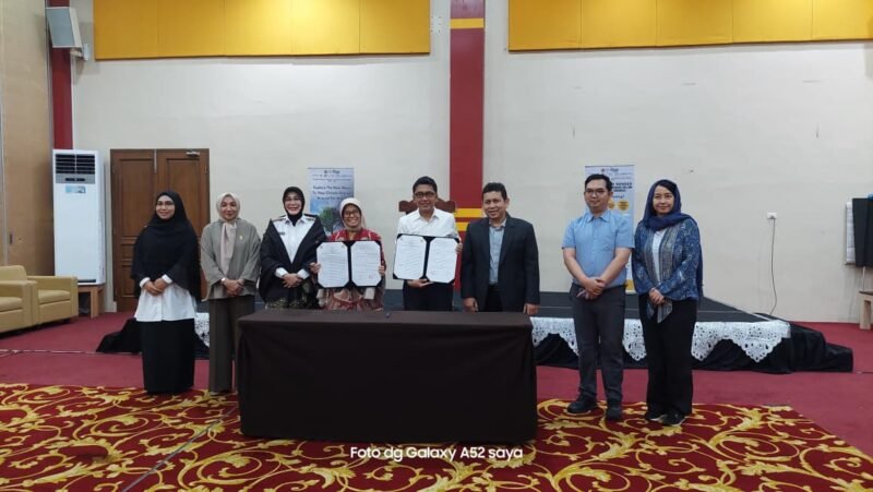Wali Kota Banda Aceh Illiza Sa’aduddin Djamal membuka FGD dan Workshop Penyusunan Rencana Aksi Daerah Gender dan Perubahan Iklim (RAD-GPI) Kota Banda Aceh di Amel Convention Hall, Selasa 8/7/2026.