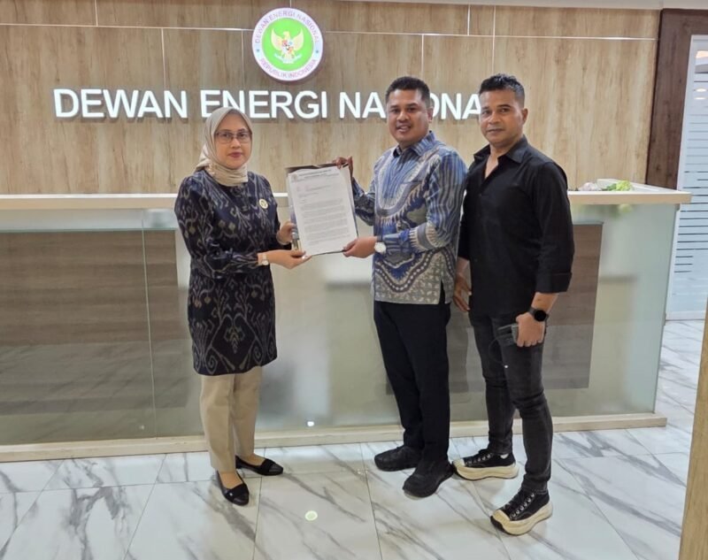 Wakil Ketua DPRK Banda Aceh Daniel Abdul Wahab menyurati Kementerian Energi dan Sumber Daya Mineral (ESDM) RI, Selasa 7/7/2026 di Jakarta.
