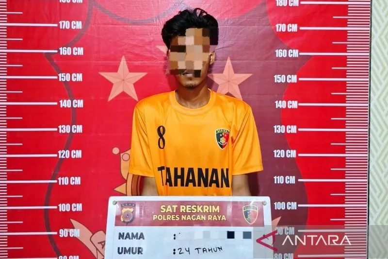 Personel Polres Nagan Raya menangkap seorang pemuda berinisial AS (23), warga Kecamatan Tadu Raya, atas dugaan kekerasan dan pencabulan terhadap anak.