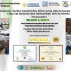 Program Studi Bimbingan dan Konseling Islam (BKI) dan Kesejahteraan Sosial (Kesos) Fakultas Dakwah dan Komunikasi (FDK) UIN Ar-Raniry Banda Aceh resmi meraih akreditasi 
