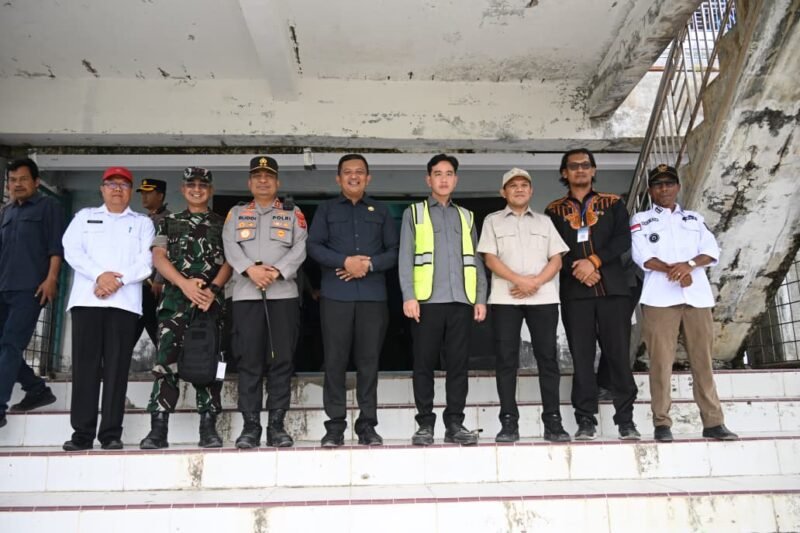 Wakil Presiden Republik Indonesia Gibran Rakabuming Raka meninjau hasil rehabilitasi dan rekonstruksi infrastruktur pascabencana di Desa Kendawi, Kecamatan Dabun Gelang, Kabupaten Gayo Lues, Kamis 6 Agustus 2026.