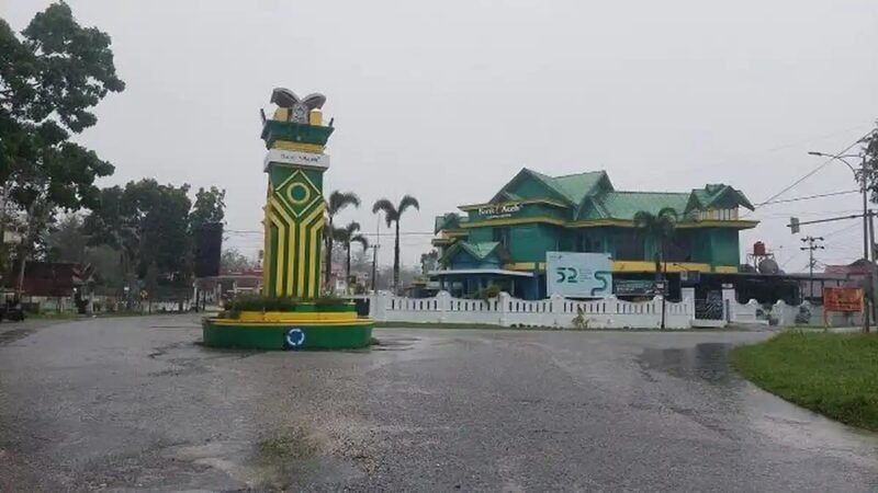BMKG memprakirakan mayoritas kecamatan di Kabupaten Aceh Singkil mengalami hujan ringan pada Minggu (9/8/2026).