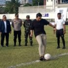 Camat Lueng Bata M. Kharisma membuka Turnamen Sepak Bola Blang Cut Sport Association (BSA) Blang Cut Cup 2026 di Lapangan BSA Blang Cut, Sabtu (8/8/2026).