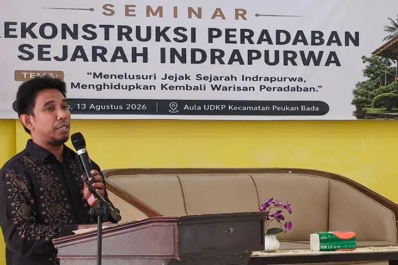 Pemkab Aceh Besar melalui Disdikbud berkomitmen menggali kembali jejak peradaban sejarah Indrapurwa agar menjadi sumber pendidikan, penelitian, dan kebudayaan.