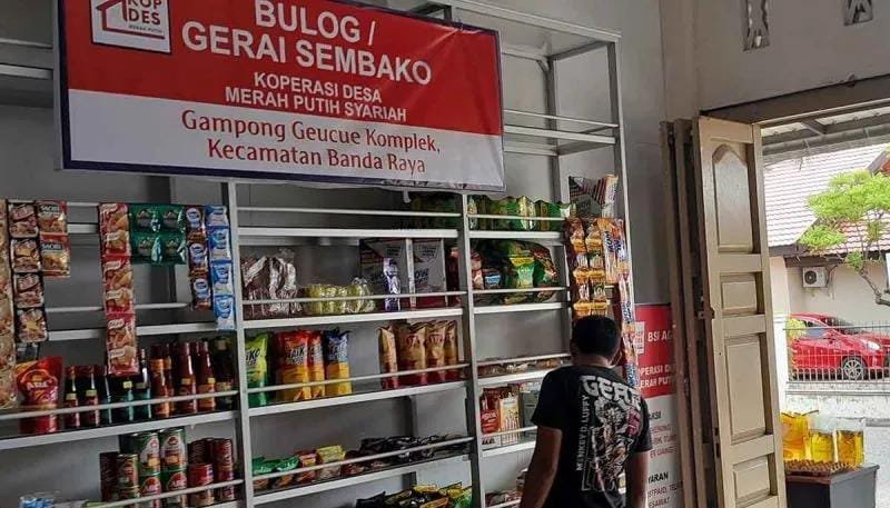 KDMP Syariah Gampong Geucue Komplek, Kecamatan Banda Raya, Banda Aceh telah beroperasi selama setahun.