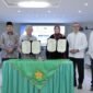 Pemerintah Kota Banda Aceh memperkuat hilirisasi komoditas nilam melalui penandatanganan Kesepakatan Bersama dengan Koperasi Produsen HIKMAH di USK, Jumat (14/8/2026).