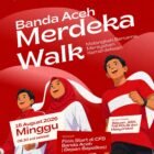 Pemerintah Kota Banda Aceh akan menggelar Banda Aceh Merdeka Walk dalam rangka memeriahkan HUT ke-81 Kemerdekaan RI, Minggu (16/8/2026).