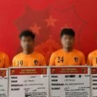 Polres Nagan Raya meringkus 4 orang terduga pelaku penambangan emas ilegal di Kecamatan Beutong.