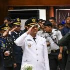 Wakil Wali Kota Banda Aceh Afdhal Khalilullah mengikuti rangkaian peringatan HUT ke-81 Kemerdekaan RI, Senin (17/8/2026) di Anjong Mon Mata, Kompleks Meuligoe Gubernur Aceh.