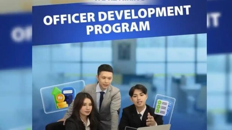 PT Bank Mandiri Taspen membuka lowongan Officer Development Program (ODP) untuk lulusan S1/S2 fresh graduate maupun berpengalaman maksimal 2 tahun.