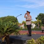 Kapolda Aceh Irjen Pol. Ruddi Setiawan memimpin upacara peringatan Hari Juang Polri di Lapangan Polda Aceh, Banda Aceh, Jumat (21/8/2026).