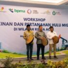 Badan Pengelola Migas Aceh (BPMA) berkolaborasi dengan SKK Migas dan KKKS WK Aceh menggelar workshop Perizinan dan Pertanahan Hulu Migas di Banda Aceh.