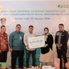 Wali Kota Banda Aceh Illiza Sa’aduddin Djamal mendorong dunia usaha memperkuat perlindungan pekerja rentan melalui program CSR sebagai upaya perluasan Universal Coverage Jamsostek (UCJ). 
