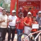Peringatan HUT ke-81 Kemerdekaan RI di Desa Meunasah Mesjid, Muara Dua, Lhokseumawe berlangsung meriah, Minggu (23/8/2026).